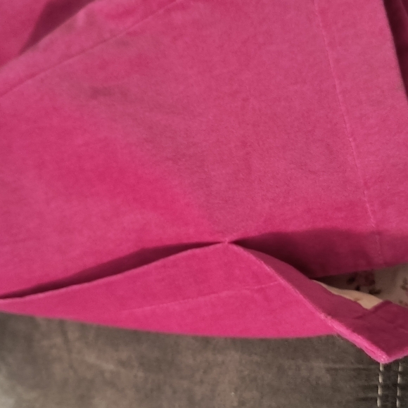 george Pink Little Girl Velour Coat For 24 monts - Picture 12 of 13